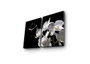 Wallity Set de 2 Relojes de Pared Decorativos de Lienzo Multicolor